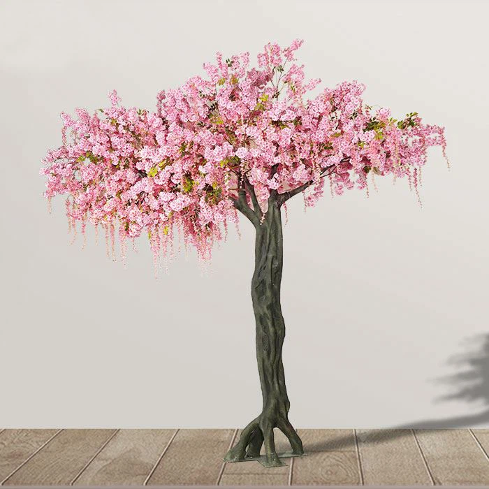 Artificial Wisteria Tree Pink