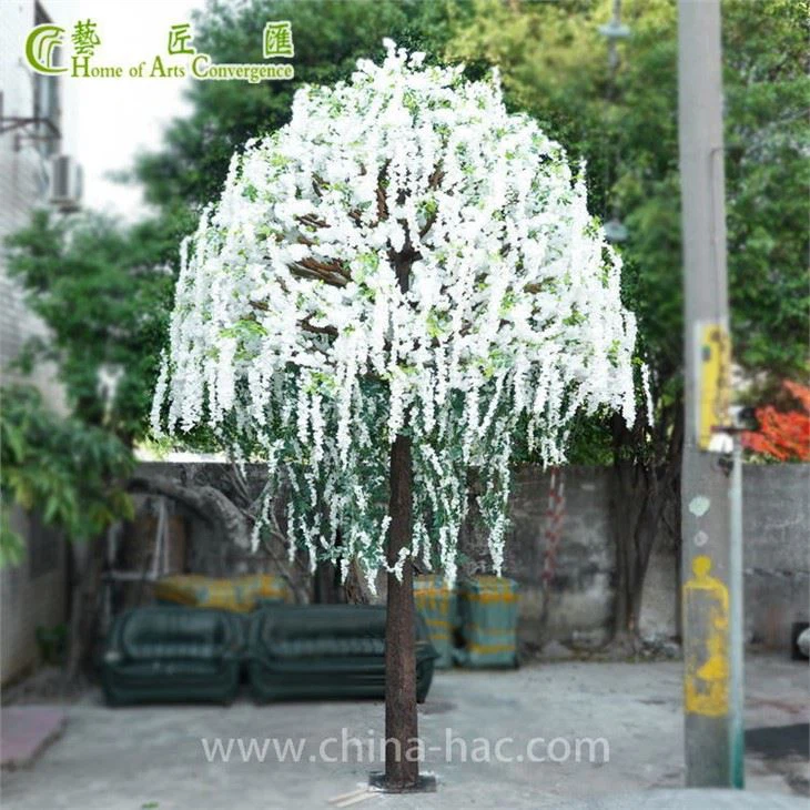 Artificial Wisteria Tree Pink