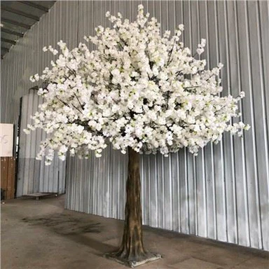 مصنوعی سفید چیری پھول درخت